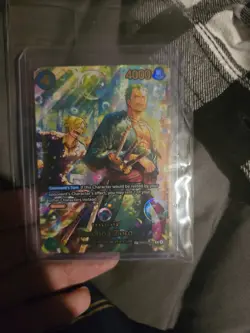 Roronoa Zoro PRB02-006 SP Alternate Art Azure Sea's Seven One Piece Card English - Image 1