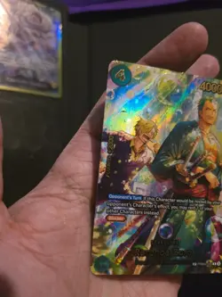 Roronoa Zoro PRB02-006 SP Alternate Art Azure Sea's Seven One Piece Card English - Image 2