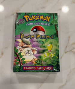 Pokemon Power Reserve Theme Deck WOTC TCG 1999 Jungle Card Set Factory Sealed - Image 1