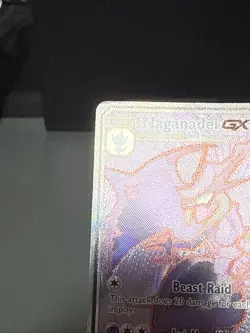 Pokemon Card Naganadel GX 121/131 Full Art Forbidden Light Played - Image 3