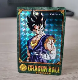 Carte Dragon Ball Visual Adventure Card SP DBZ Carddass Hondan CCG Vegetto - Image 1