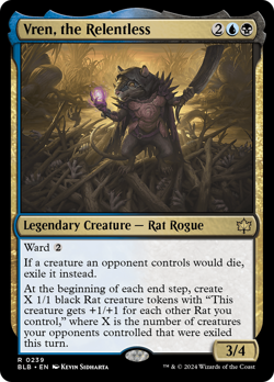 Vren, the Relentless - 239 - Bloomburrow- Near Mint - MTG - Image 1