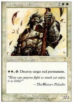 1x Southern Paladin Heavy Play MTG Magic - Kid Icarus - - Image 1