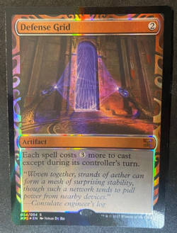 Defense Grid - MTG - Masterpiece - Misprint Missing Holo Stamp - Image 3