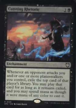 Cunning Rhetoric - Commander: Outlaws of Thunder Junction: #129 Nm C282 - Image 1