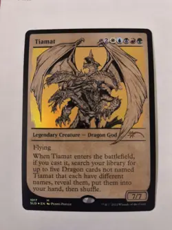 Tiamat showcase secret (SLD) Foil 1017 - Image 1