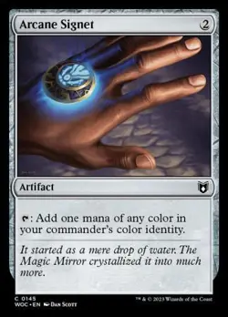 MTG Wilds of Eldraine Commander - Arcane Signet - Image 1