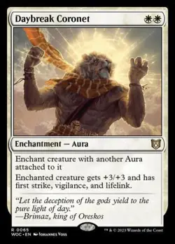 MTG Wilds of Eldraine Commander - Daybreak Coronet - Image 1