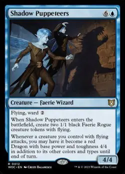 MTG Wilds of Eldraine Commander - Shadow Puppeteer - Image 1