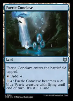 MTG Wilds of Eldraine Commander - Faerie Conclave - Image 1