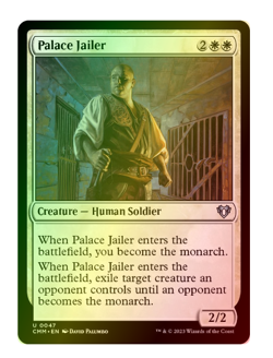 Palace Jailer Foil Commander Masters MTG - Image 1