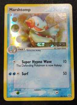 Pokemon - Marshtomp HOLO STAMPED - Ex Emerald - 36/106 - 2005 - ENG - Image 1