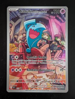 Carta Pokemon WOBBUFFET DEL TEAM ROCKET SVP203 Black Star Promo Holo ITA NM - Image 1