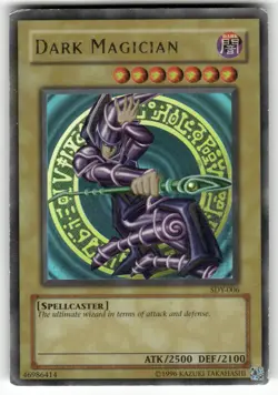 Dark Magician Starter Deck: Yugi Ultra Rare Yugioh Heavily played - Image 1