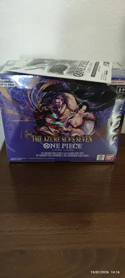 One Piece OP-14 Box The Azure Sea's Seven Display 24 Booster BOX - ENG SEALED - Image 2