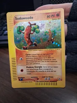 Pokemon Card Sudowoodo Holo H24/H32 Aquapolis ITA italiano excellent EX - Image 1