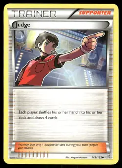 Pokemon Cards Judge 143/162 BREAKthrough XY Uncommon NM - Image 1