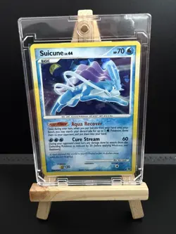 Suicune Cracked Ice Holo Card 19/132 Secret Wonders Pokemon Card LP+/NM - Image 1