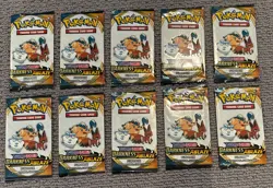 Pokemon Darkness Ablaze - Fun Pack - 3 Cards - Lot Of 10 Packs Factory Sealed - Image 1