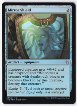 Mirror Shield Foil U Theros Beyond Death 234 LP - Image 1