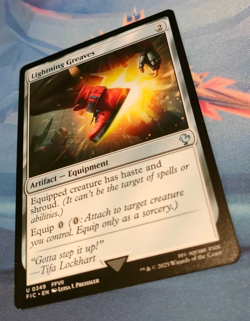 Lightning Greaves - Final Fantasy Commander - Uncommon - NM (see pics) MTG - Image 3