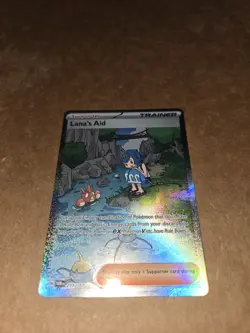 Pokemon TCG Lana's Aid 219/167 Sv06: Twilight Masquerade Holo Pack Fresh - Image 1