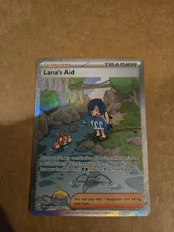 Pokemon TCG Lana's Aid 219/167 Sv06: Twilight Masquerade Holo Pack Fresh - Image 4