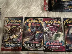 Pokemon Xy Breakthrough Booster Pack Sun Moon Blister Flashfire Deck Lost Origin - Image 2