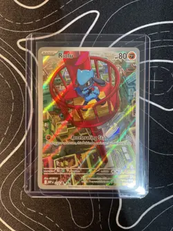 Pokemon TCG - Riolu 010 - 2025 Mega Evolution ETB Black Star Promo NM - Image 1