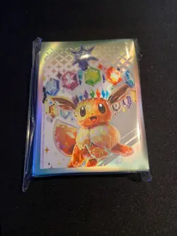 Eevee Sleeves - Prismatic Evolutions Elite Trainer Box Pack Of 65 Pokemon TCG - Image 1