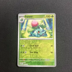 Pokemon - Ivysaur 002/165 - Scarlet & Violet 151 - Reverse Holo - Near Mint - Image 2