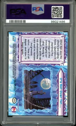 2000 Pokemon Topps 70 It's Not Over Yet The Movie 2000 PSA 8 Near Mint - Image 2