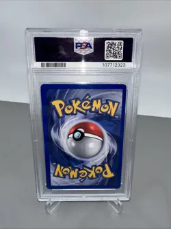 1999 Pokemon TCG Alakazam 001/102 Base Set Holo PSA 6 - Image 2
