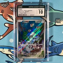Chatot 081/071 Art Rare Holo CGC 10 - Pokemon Wild Force sv5K Japanese - Image 1