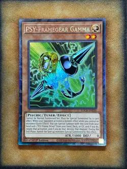Yugioh PSY-Framegear Gamma TOCH-EN036 Collector Rare 1st Ed NM - Image 1