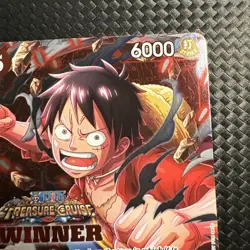 MONKEY D. LUFFY TREASURE CRUISE WINNER PACK VOL.5 ONE PIECE PROMO 2023 NEAR MINT - Image 4