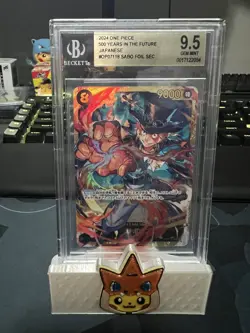 2024 One Piece 500 years in the Future Japanes #Op07118 Sabo Foil SEC BGS 9.5 - Image 1