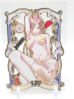 Goddess Story - Gold Metal Waifu Card - Power - NUMBERED 060/200 - Image 1