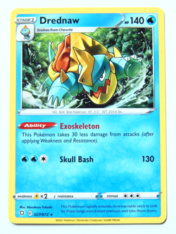 Drednaw 027/072 (NM, Pokemon Card, Shining Fates, 2021, Water, Rare) - Image 1