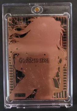 Goddess Story -Rose Gold Metal Waifu Card - NUMBERED #112/200 - Image 2