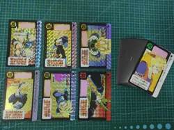 DRAGON BALL Z CARDDASS Reedition PART 13 Full Set 6 PRISM + 36 REGULAR CARDS - Image 1