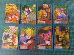 DRAGON BALL SUPER BATTLE CARDDASS PREMIUM SET VOL 4 PART 14 PRISMS 8 CARDS SET - Image 1