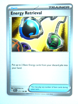 Energy Retrieval 171/198 NM Pokemon Card Scarlet & Violet SVI EN Item Common - Image 1