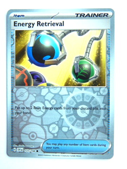 Energy Retrieval 171/198 NM Pokemon Card Scarlet & Violet SVI EN Reverse Holo - Image 1