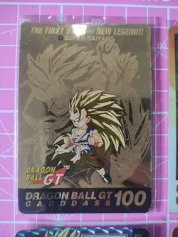 DRAGON BALL Z CARDDASS BANDAI 1997 PART 28 Full Set 5 PRISM + GOLD CARDS - Image 2