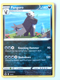 Pangoro 13/15 (NM, Pokemon Card, McDonald's Match Battle, Darkness, Promo) - Image 1