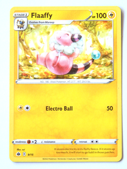 Flaaffy 9/15 (NM, Pokemon Card, McDonald's Match Battle, Lightning, Promo) - Image 1