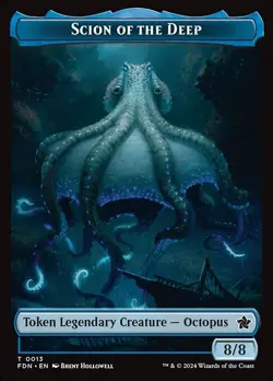 Scion of the Deep - Non-Foil Token - Foundations Tokens - 13 | MTG Card - Image 1