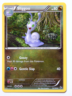 Sliggoo 73/106 (NM, Pokemon Card, XY Flashfire, 2014, Dragon, Uncommon) - Image 1