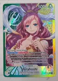 One Piece: Fist of Devine Speed *SHIRAHOSHI* Alt Art OP11-022 L Foil/Holo Card - Image 1